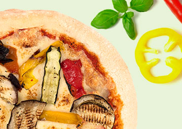 Italian producer  of organic and vegan pizza, organic pizza bases,  organic gluten-free pizza, vegan gluten-free pizza.