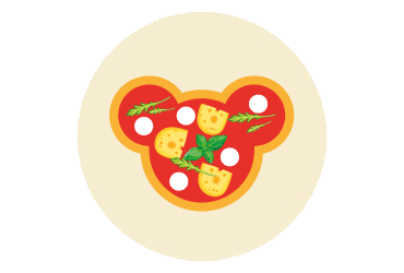 Production of fancy-shaped pizza and pizza bases